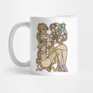 Celtic Man & Beast Mug